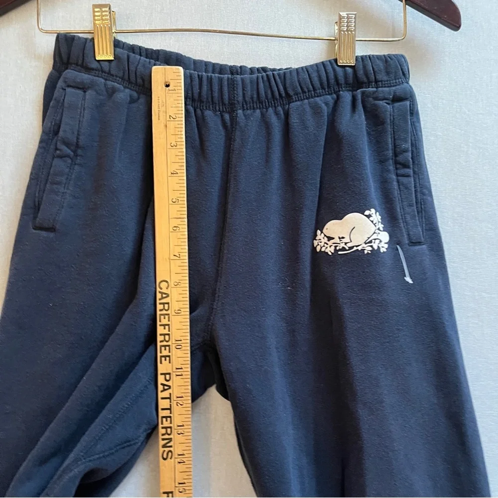 Roots Blue Joggers Sweatpants Sz XS - Picture 7 of 9